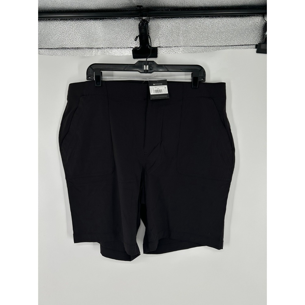 Eddie Bauer Horizon Bermuda Shorts Womens Size 20W High Rise‎ Hiking Nylon Chino